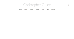 Desktop Screenshot of chrisclee.com